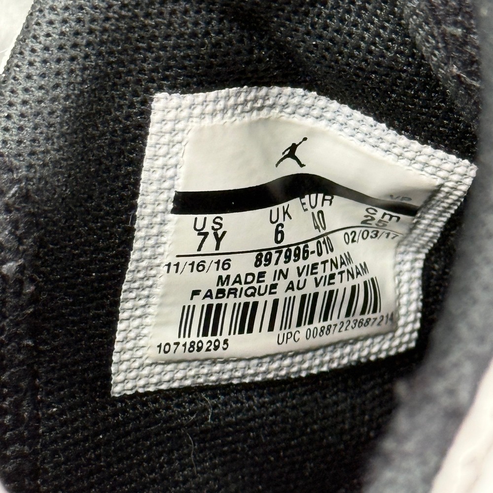 Jordan‎ Jumpman Two Trey Slide Sandals Black White Slip On Shoes - Picture 4 of 12